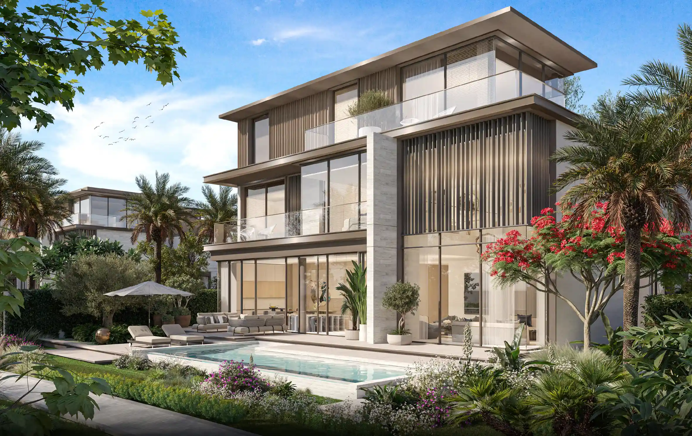 1732790318.16) Nad Al Sheba Gardens Phase 7 - 7 Bedroom Villas Backyard